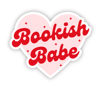 Bookish Babe Sticker