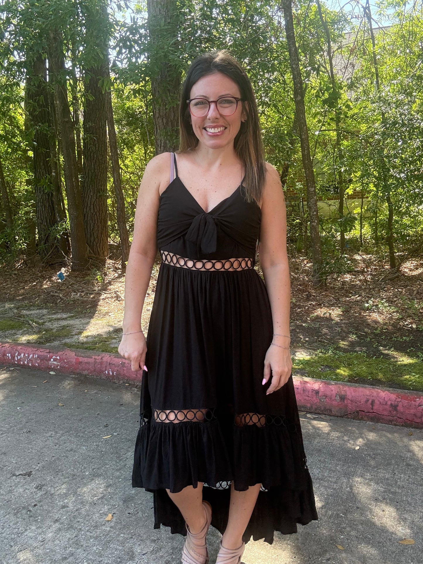 Black Bow Dress