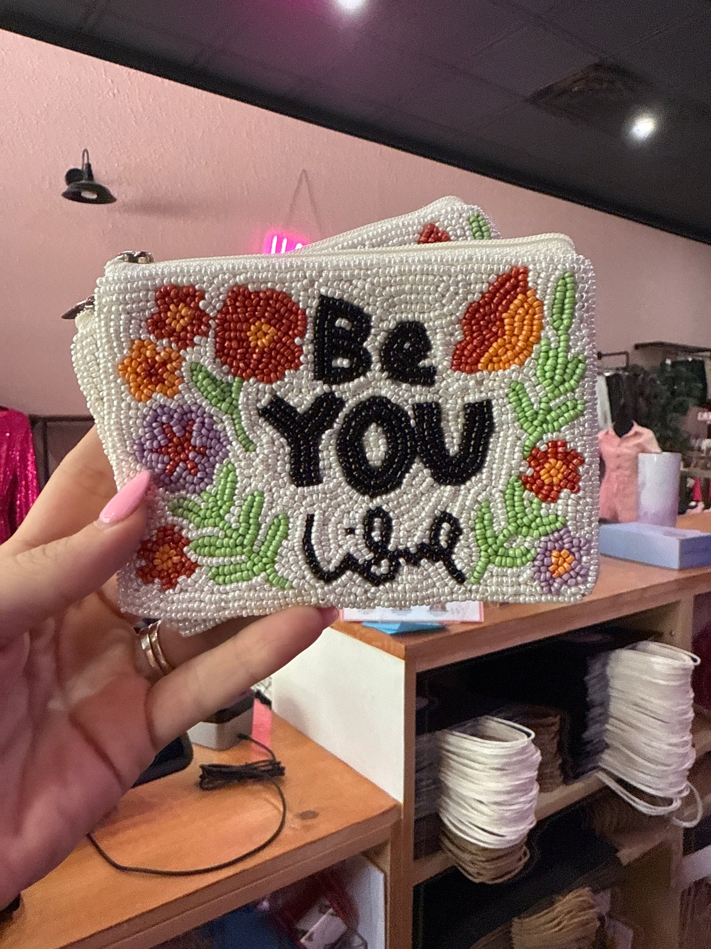 Be-YOU-tiful Beaded Coin Purse