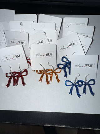 Acrylic Bowdangles Earrings