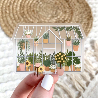 Greenhouse Clear Sticker