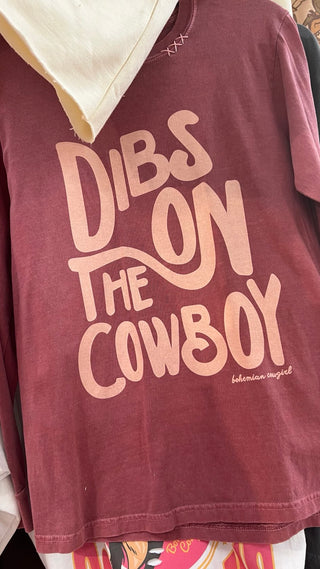 Dibs On The Cowboy Top