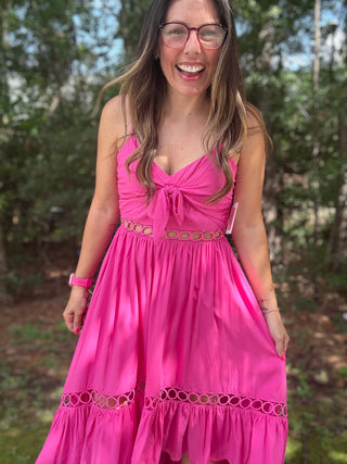 Bestie Bow Dress (2 colors)