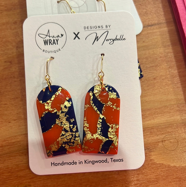 Merrybelle Earrings: Astros