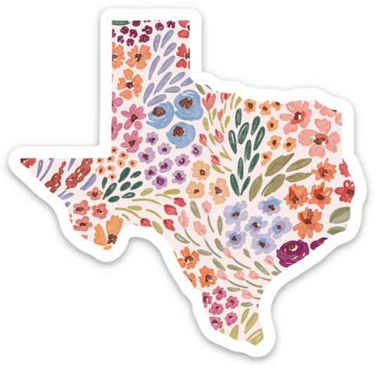Texas State Floral Sticker
