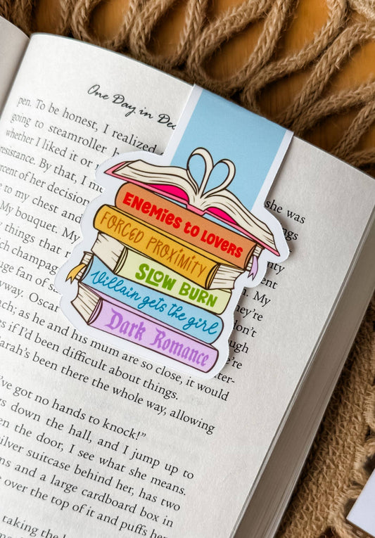 Magnetic Bookmark - Always Falling for the Villain