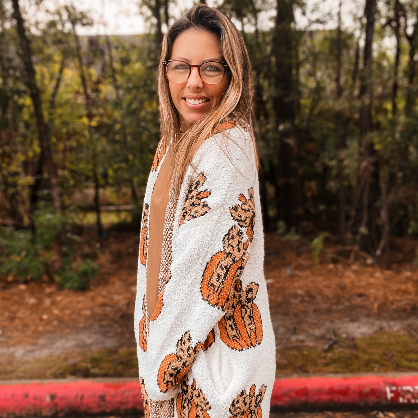 Pumpkin Cloud Cardigan