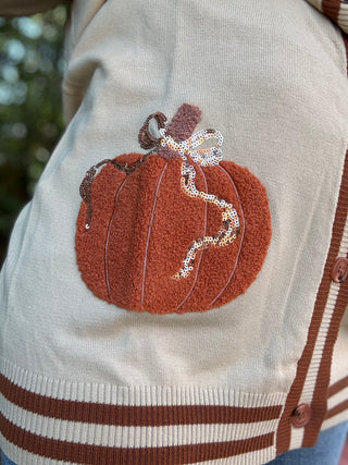 Pumpkin Chic Cardigan