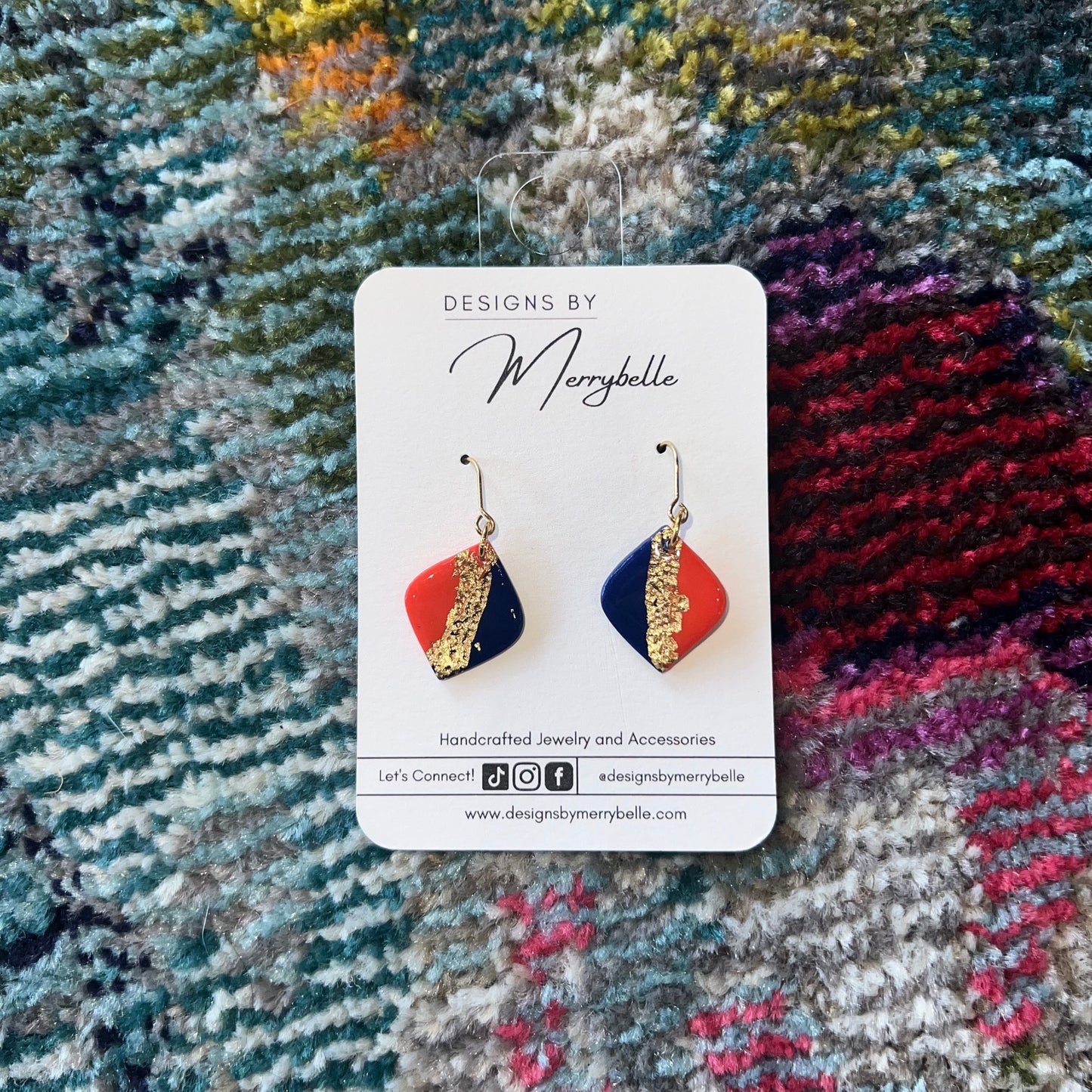 Merrybelle Earrings: Astros