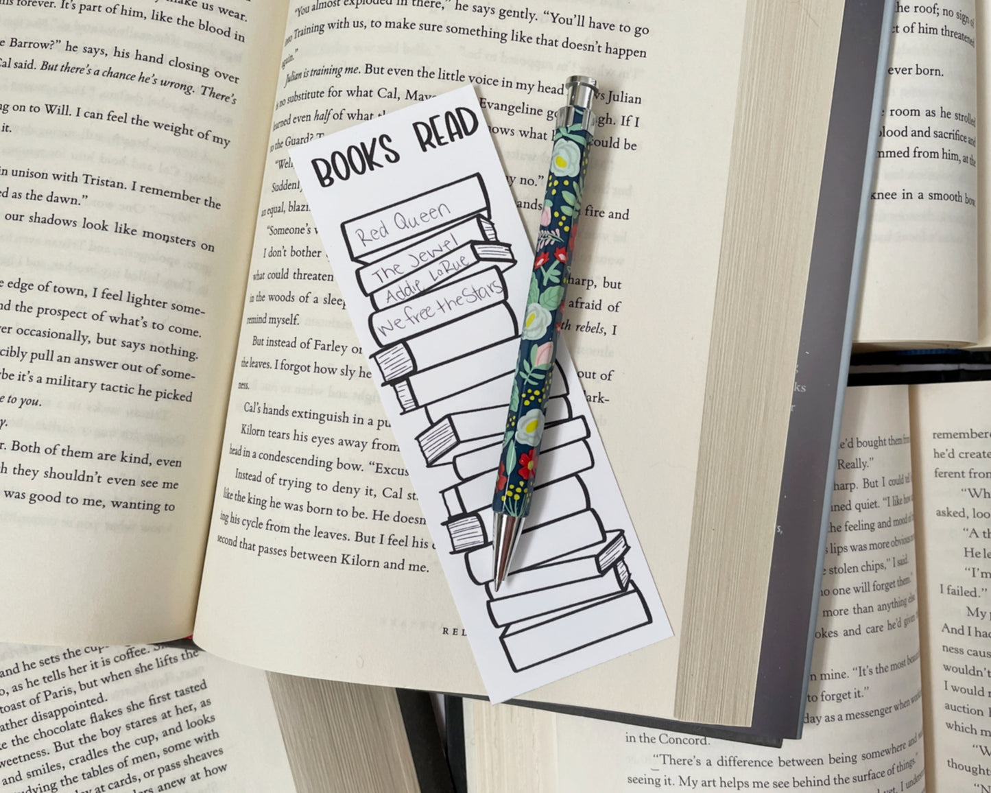 My Book(s) Tracker Bookmark