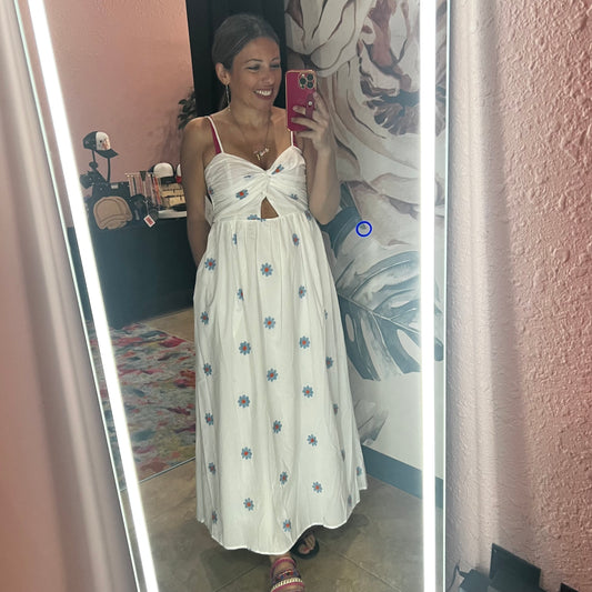 Peak a Boo Maxi Dress