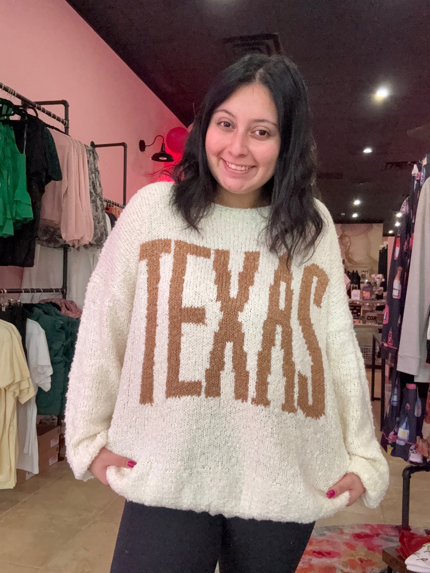 Texas Boatneck Sweater