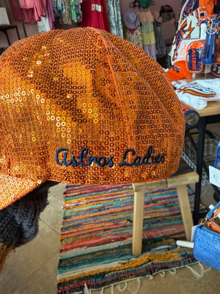 Houston ‘Stros Sequin Orange Statement Hat