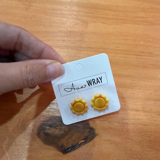 School Earrings: Studs