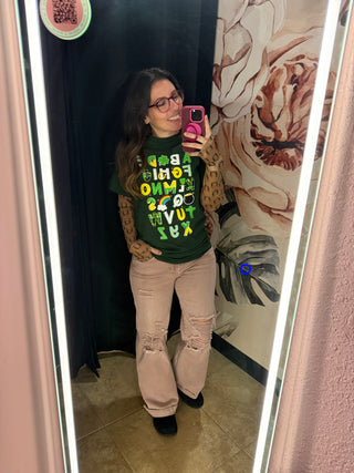 🍀 Lucky Letters {graphic tee}