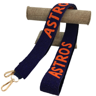 Beaded ASTROS Purse Strap
