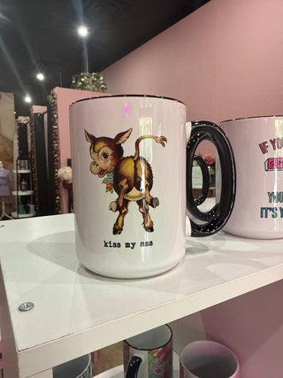 Ki$$ My A$$ (Donkey) Mug (11oz & 15oz)