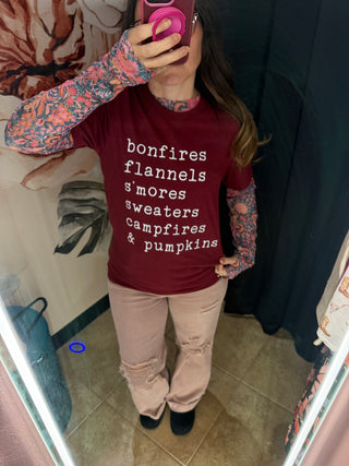 🍂 Autumn Checklist {graphic tee}