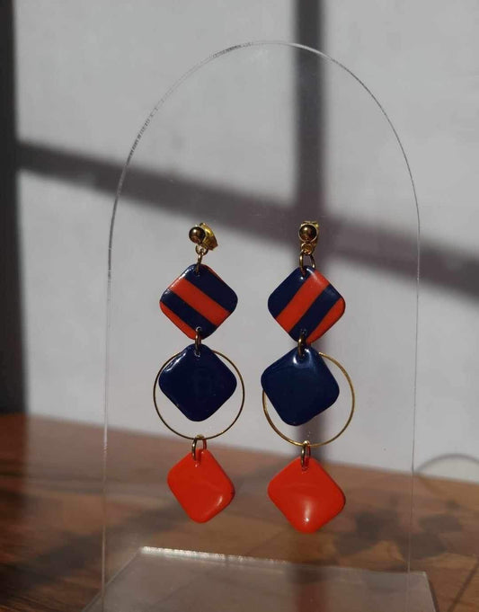 Merrybelle Earrings: Astros