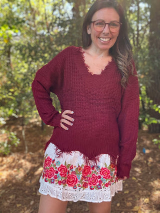 Stacy Off the Shoulder Sweater
