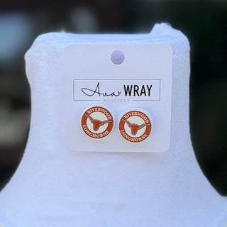 RMS Logo Stud Earrings