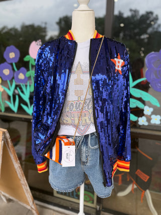 HOU Sequin Jacket