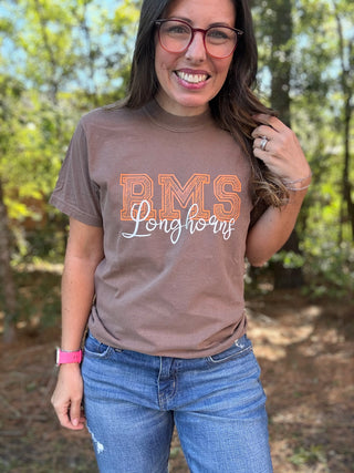 RMS Longhorns School Spirit Tee