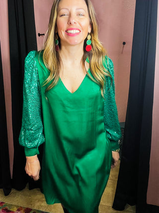 Eve Sequin Dress (2 colors)