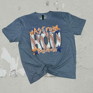 Houston ‘Stros HOU Baseball Graphic Tee – Houston Baseball Game Day Shirt {graphic tee}