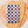 Orange and Black Checkered