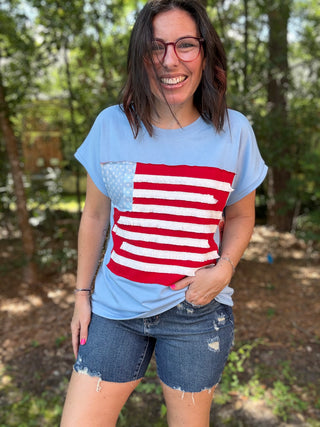 Vintage Americana Fringe Top