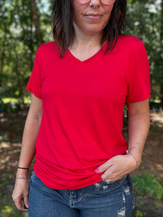Basic Red Tee