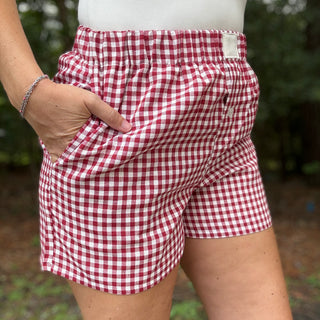 Checkered Boxer Shorts (4 colors)