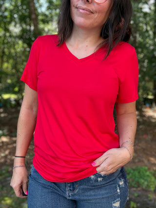Basic Red Tee