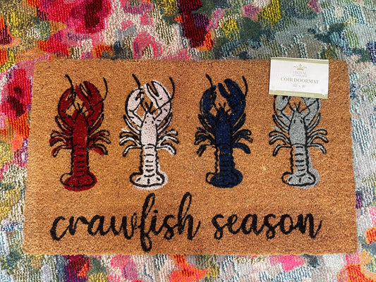 Crawfish Season Doormat