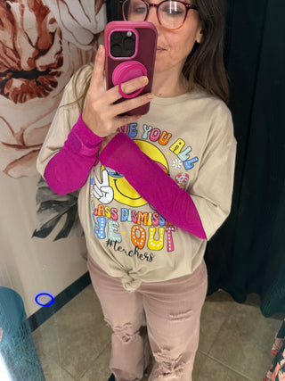 😊 Teacher Vibes (2 options)  {graphic tee}