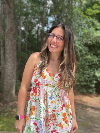 Colorful & Fruity Dress