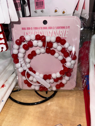 Beaded Phone Charger