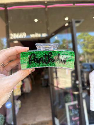 KPARK Panthers Glitter Hair Clip