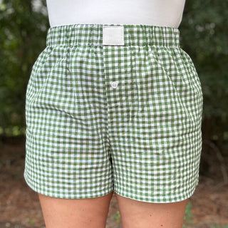 Checkered Boxer Shorts (4 colors)