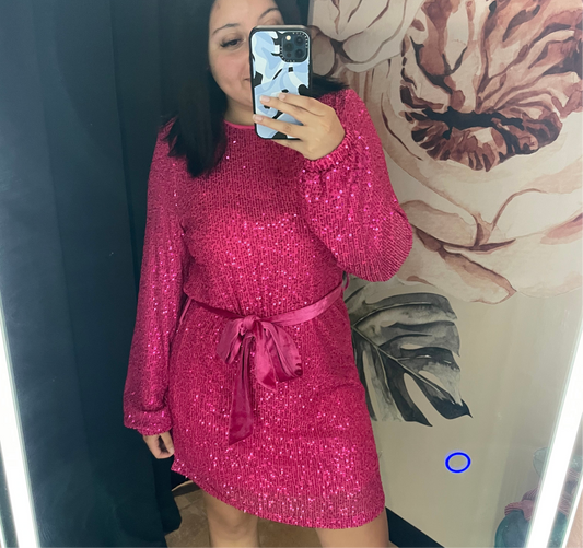 Bring The Party Sequin Dress