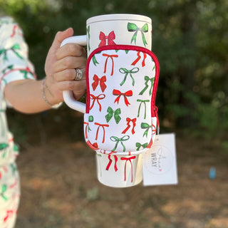 Midnight Bow Christmas Edition Tumbler