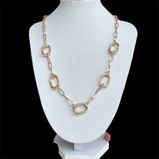 Avery Multi-Charm Collector Gold Necklace