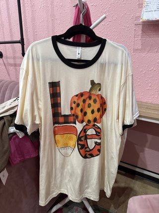 Love 🎃 Pumpkin {graphic tee}