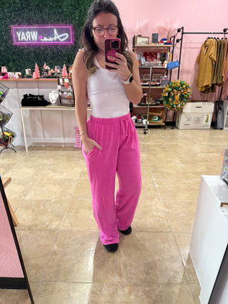 Bubblegum Pink & Chill Lounge Pants