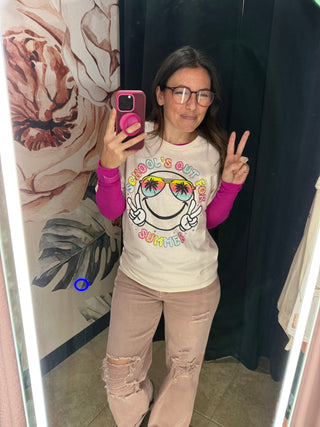 😊 Teacher Vibes (2 options)  {graphic tee}