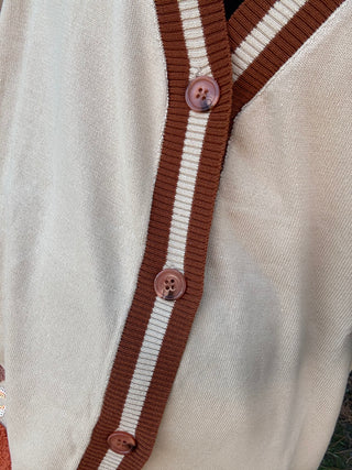 Pumpkin Chic Cardigan