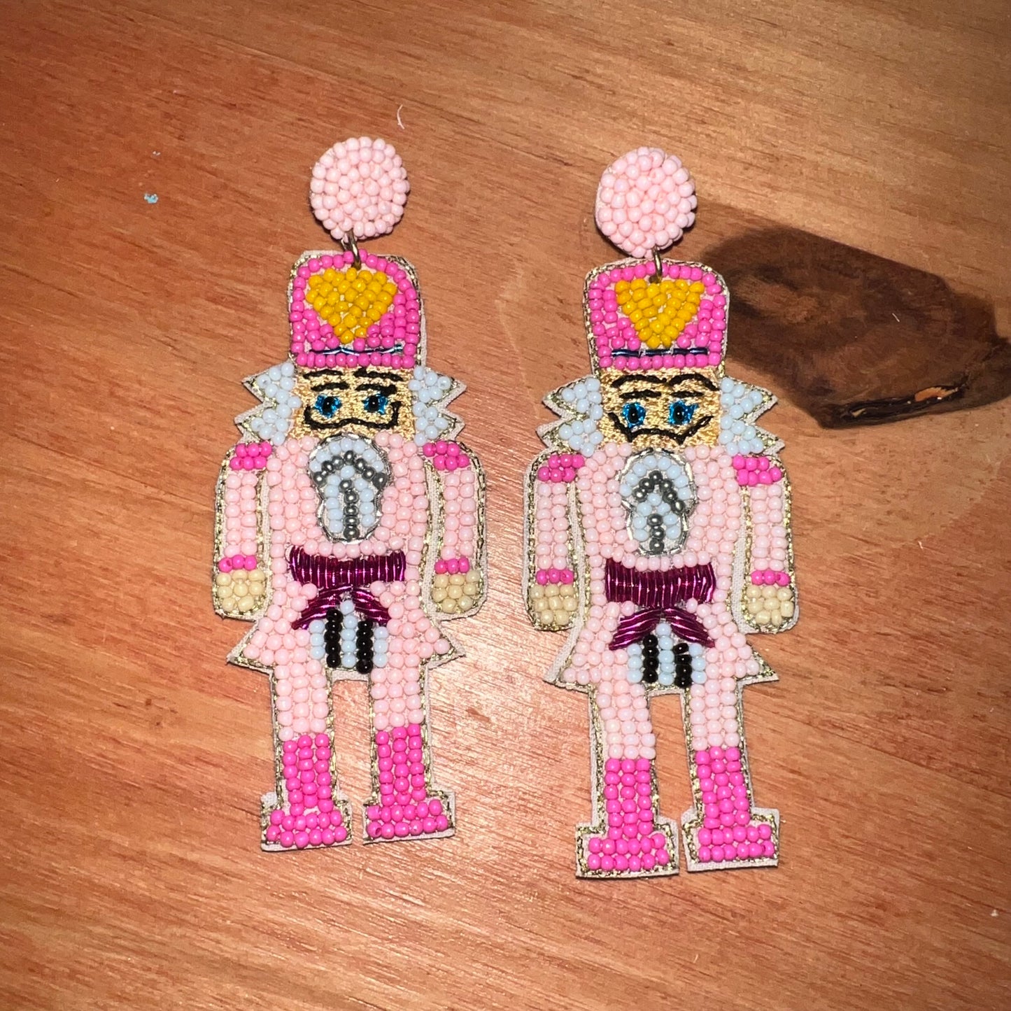 Nutcracker Beaded Earrings