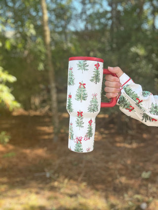 Under the Tree Ruffle Pajama Set