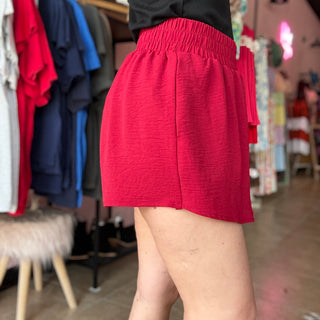 Cherry Wine Skort